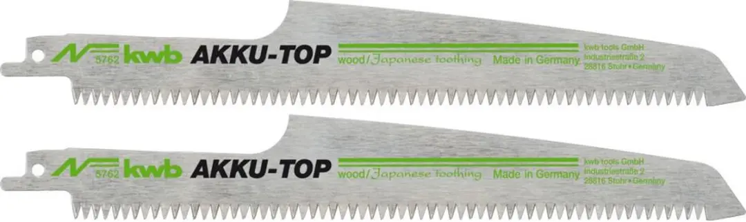 KWB Reciprozaagblad 576200 HCS - Metaal - 2 Stuks