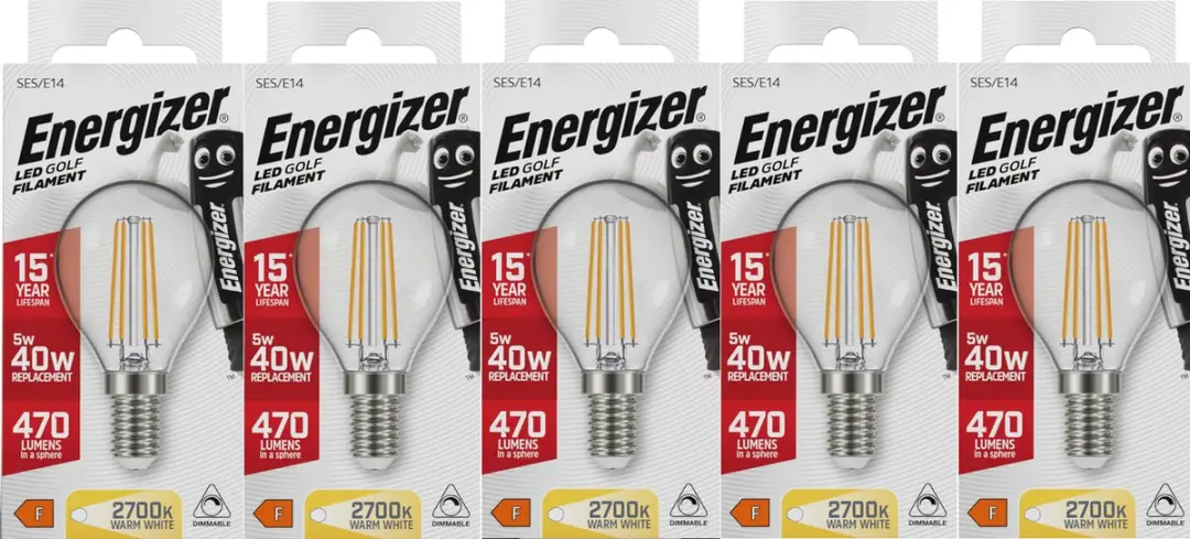 Energizer E14 5W Led Kogellamp Warmwit