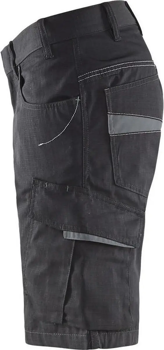 Blåkläder Werkshort 1499 - Maat 50 - Zwart/Grijs