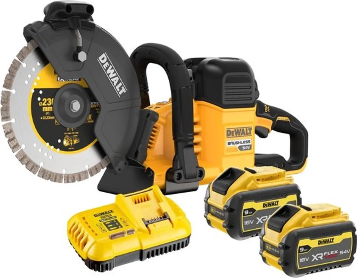 DeWalt DCS691X2 Accu Doorslijper 230mm 54V XR FlexVolt