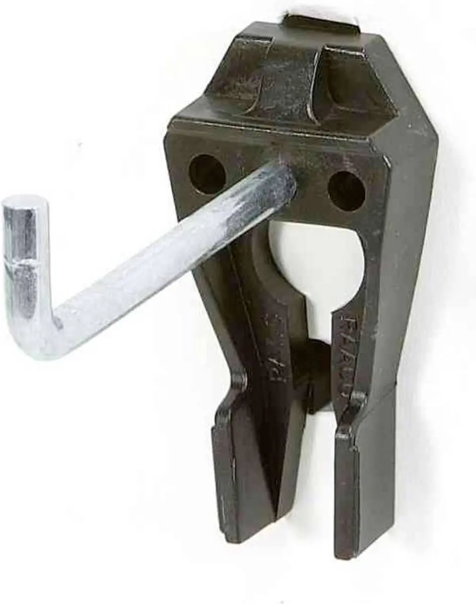 Raaco 110761 Gereedschapshaak Clip 3-50mm - 5 Stuks - Zwart/Zilver