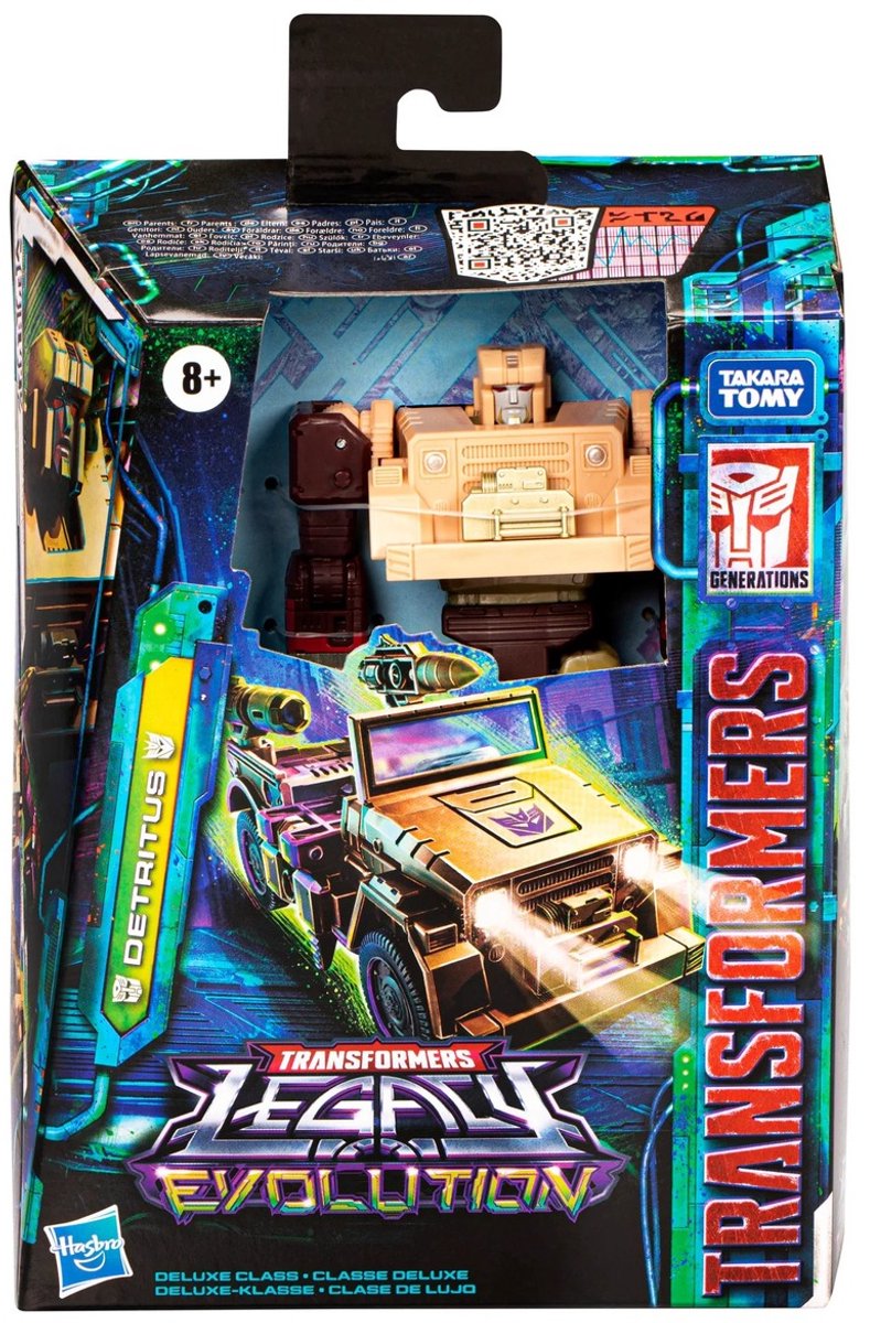 Transformers Generations Legacy Evolution Deluxe Class Action Figure Detritus 14 cm