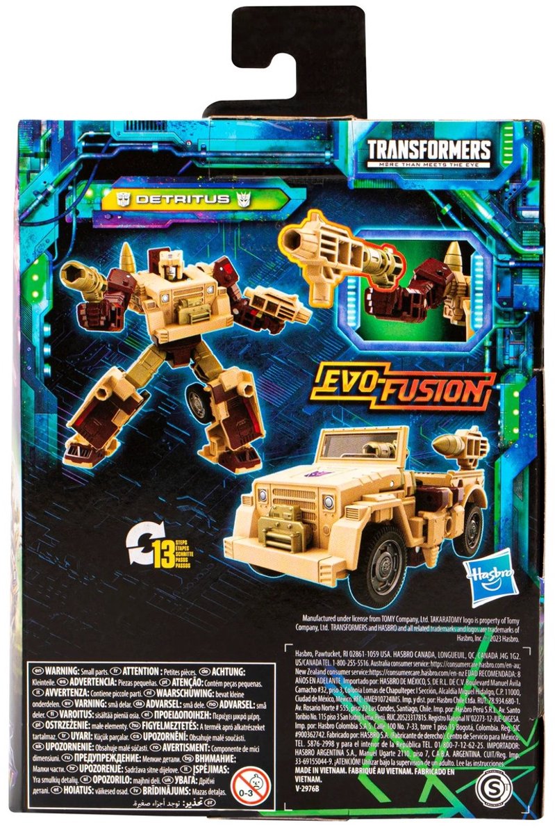 Transformers Generations Legacy Evolution Deluxe Class Action Figure Detritus 14 cm
