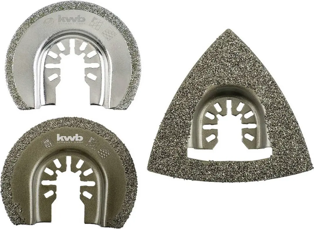 KWB Tegelreparatieset 3-delig 708600 - Oscillerend