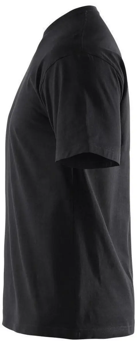 Blåkläder T-shirt 3325-1042 - 5 Stuks - Zwart - XL