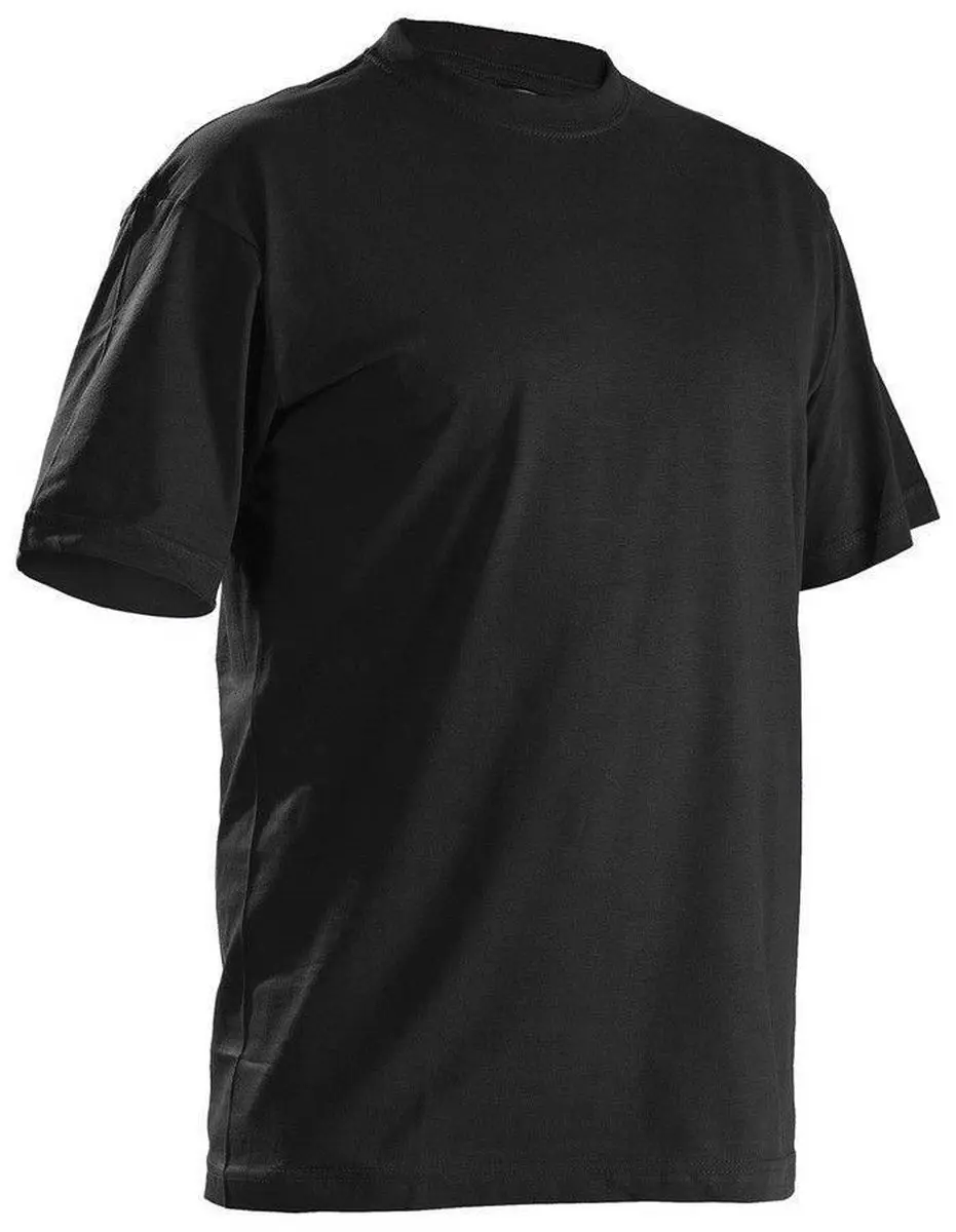 Blåkläder T-shirt 3325-1042 - 5 Stuks - Zwart - XL