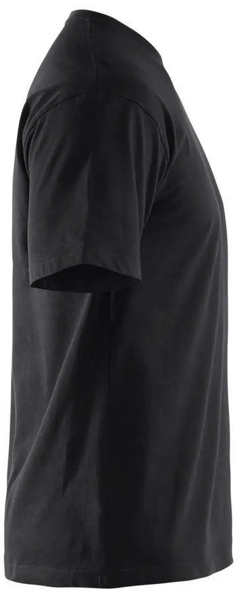 Blåkläder T-shirt 3325-1042 - 5 Stuks - Zwart - XL