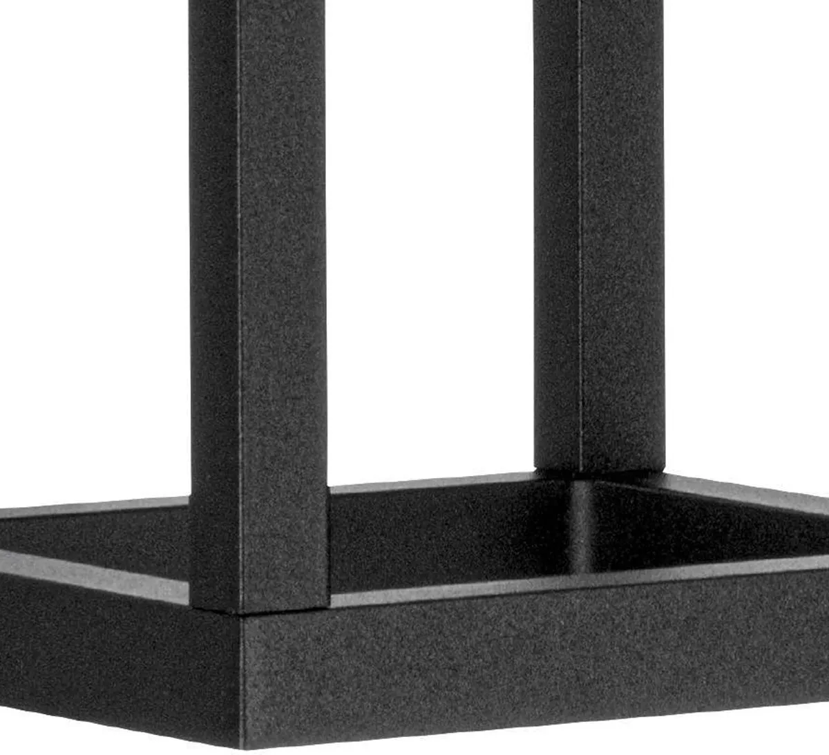 Eglo Martano Wandlamp Buiten Solar 27cm - Zwart/Wit