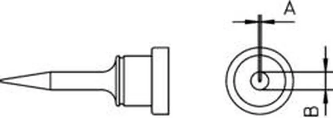 Weller LT-1S Soldeerpunt 0.2mm
