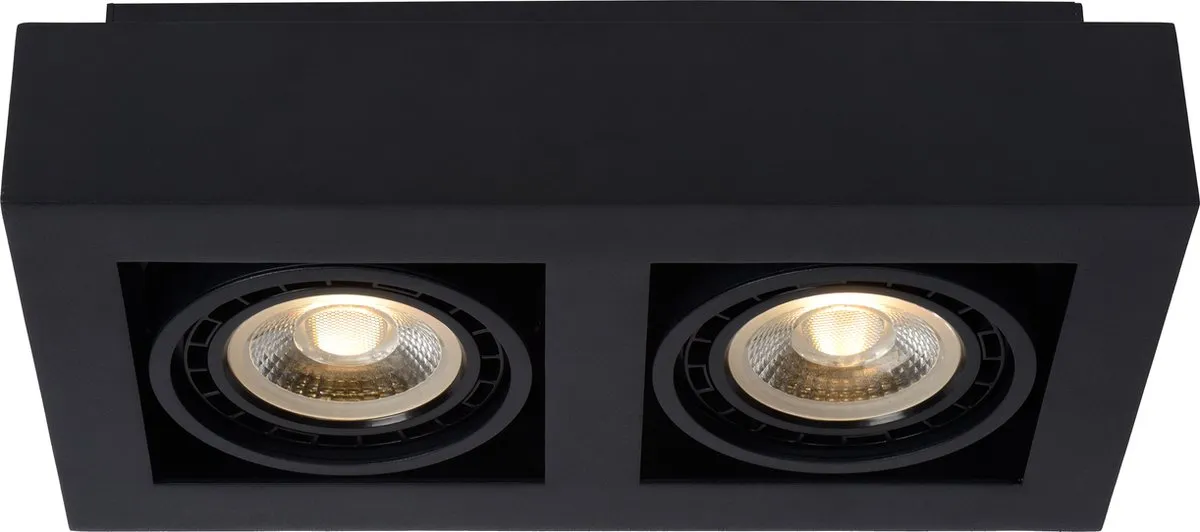 Lucide ZEFIX Plafondspot LED Dim-to-Warm GU10 2x12W