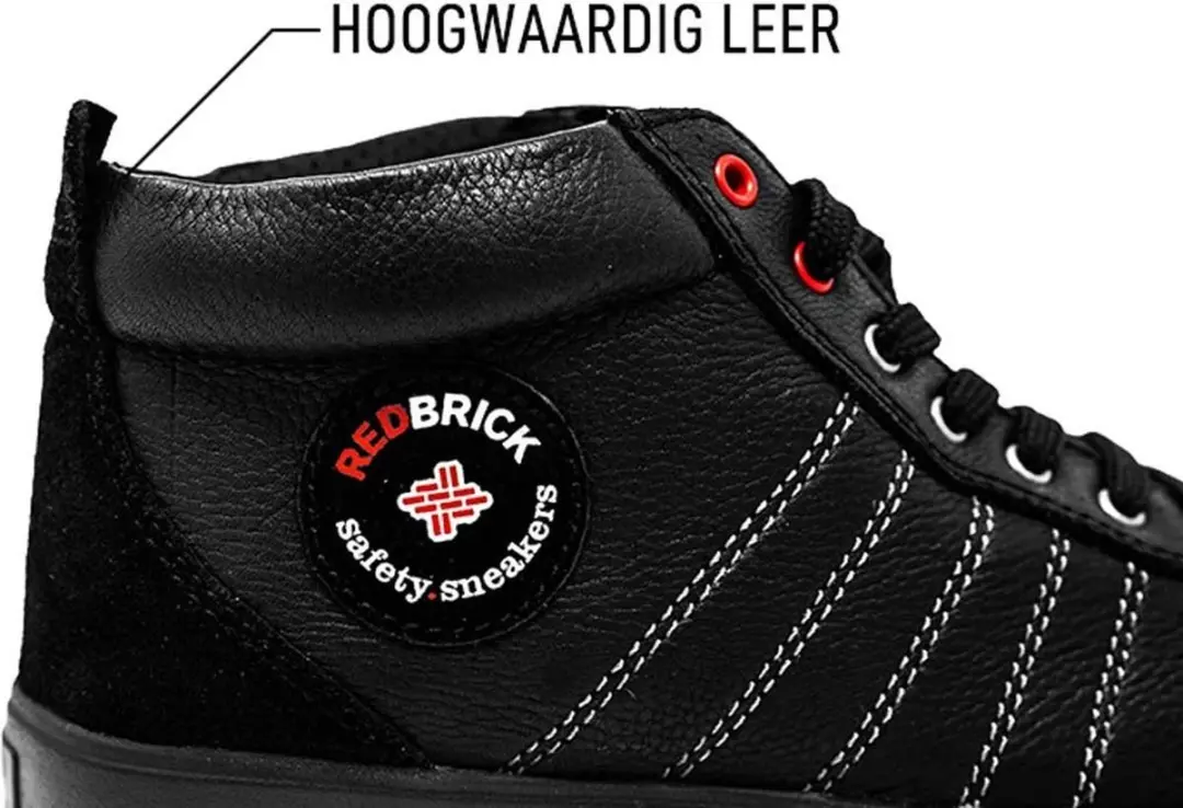 Redbrick Onyx Hydratec S3 Werkschoenen - Zwart