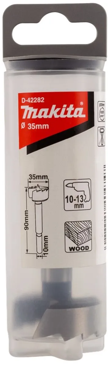 Makita Cilinderkopboor D-42282 35x90mm - Hout