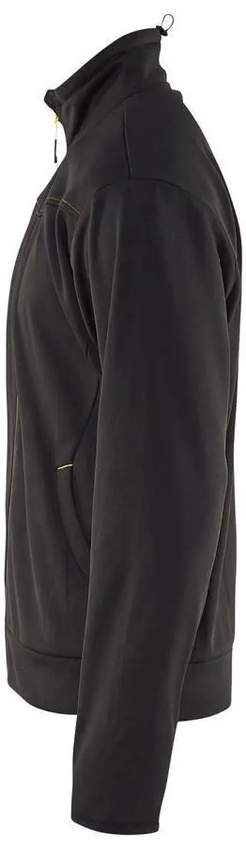 Blåkläder Service Sweatshirt 3362-2526 - Zwart/High Vis Geel XS - afbeelding 6 van 6