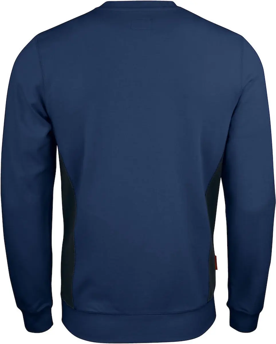 Jobman 5402 Roundneck Sweatshirt 65540220 - Navy/Zwart - 3XL