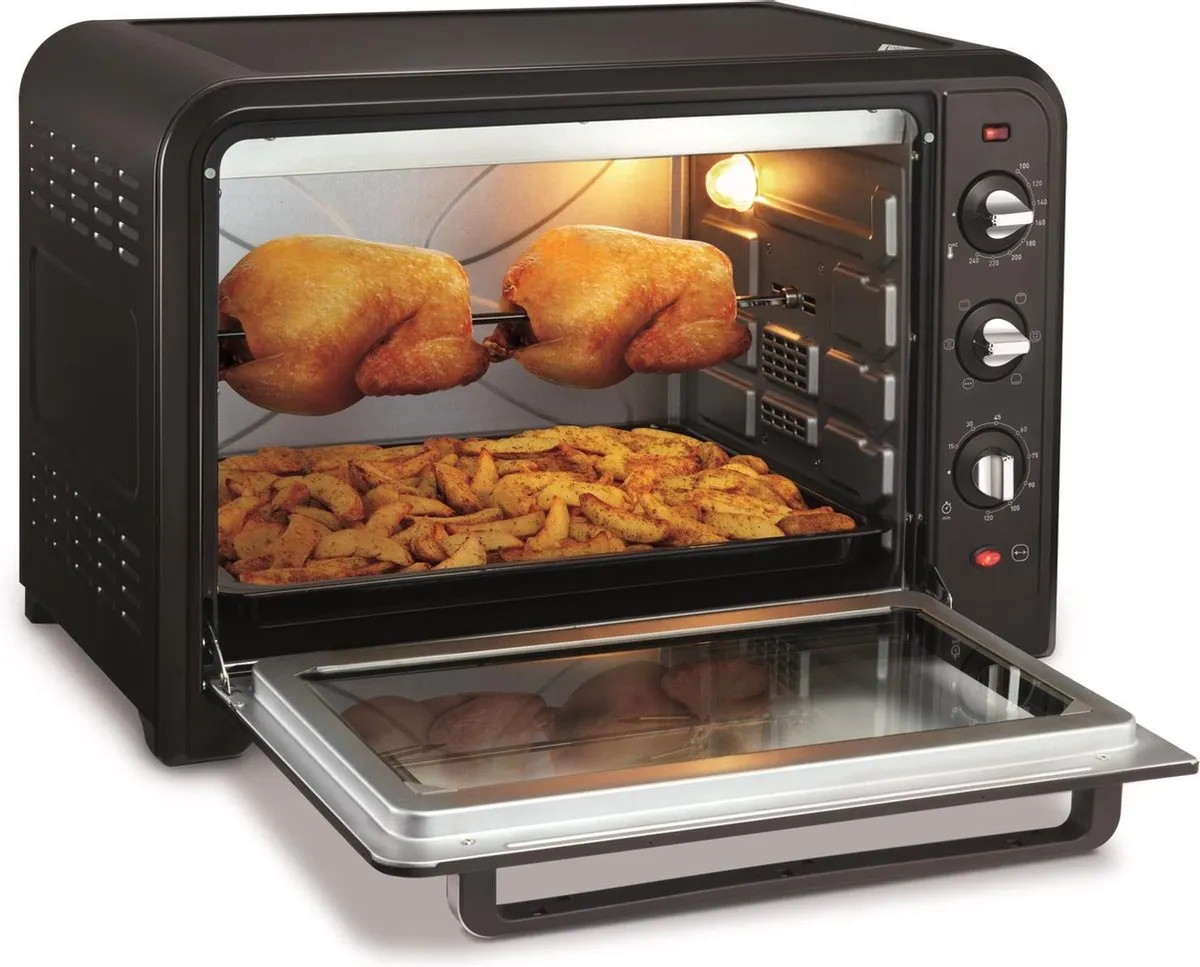 Tefal Optimo OF4958 Grill/Bakoven 60L - 2200W - Zwart - afbeelding 6 van 6