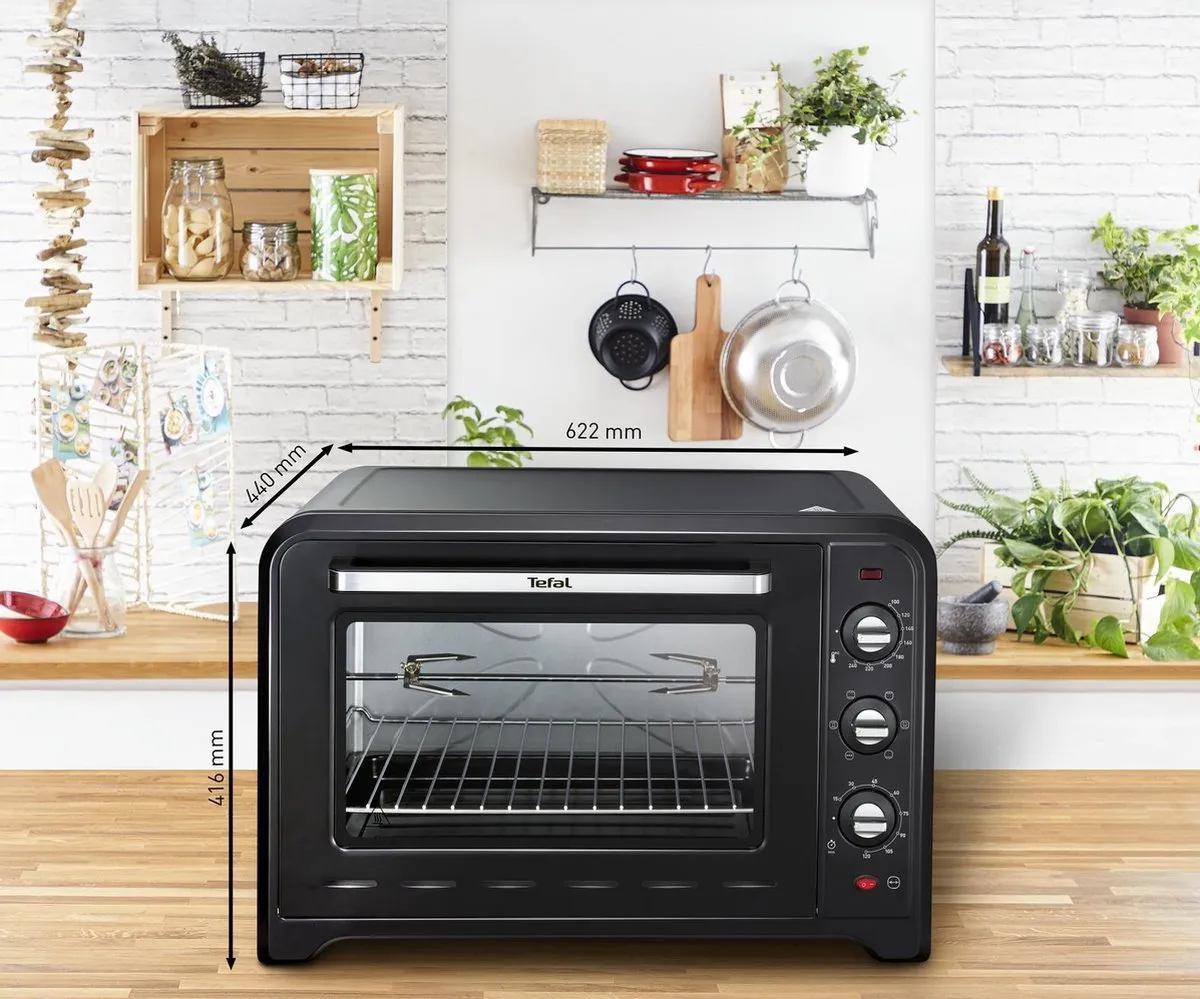 Tefal Optimo OF4958 Grill/Bakoven 60L - 2200W - Zwart