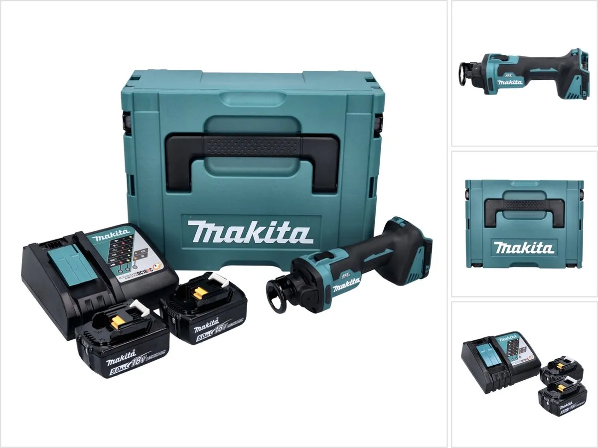 Makita DCO 181 RTJ Accu-Rotatiesnijder