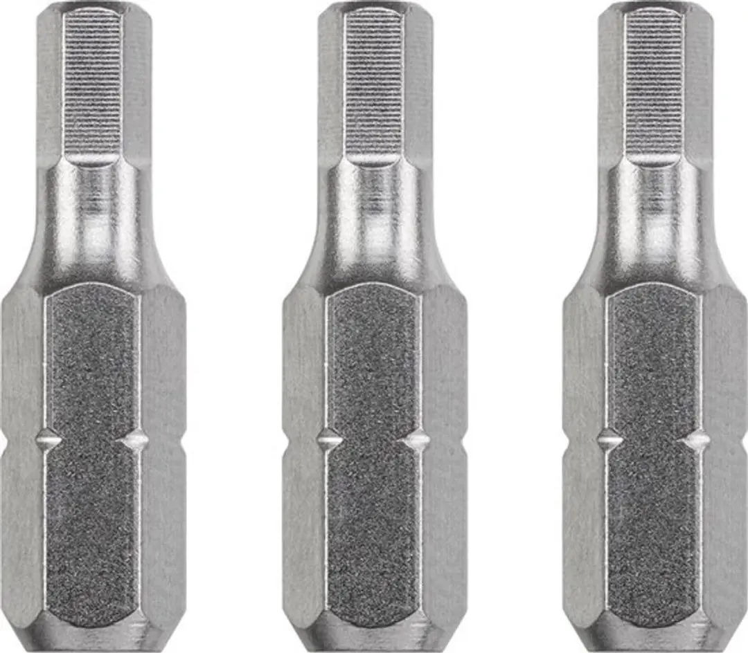 KWB 3 Bits zeskant 25mm 2,5mm