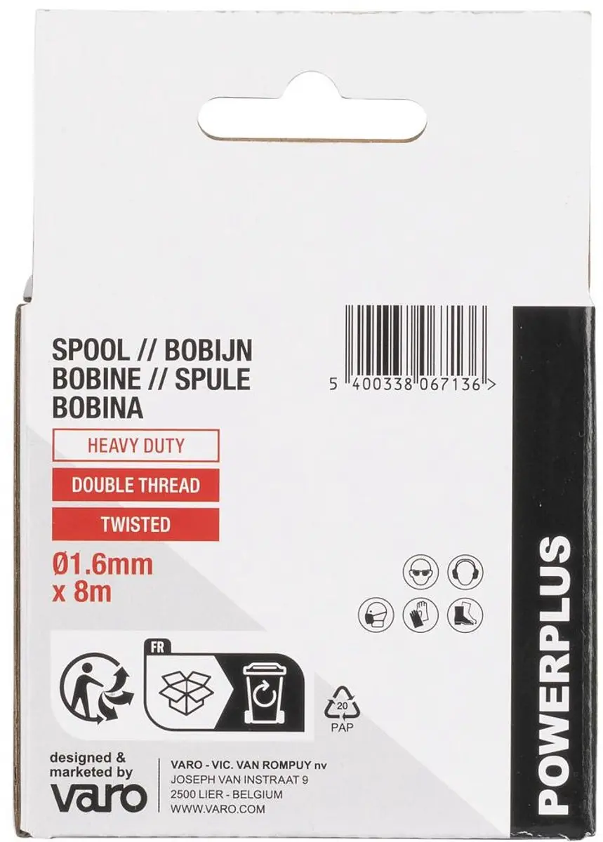 Powerplus POWACG1172 Spoel voor Grastrimmer - 1 Stuk