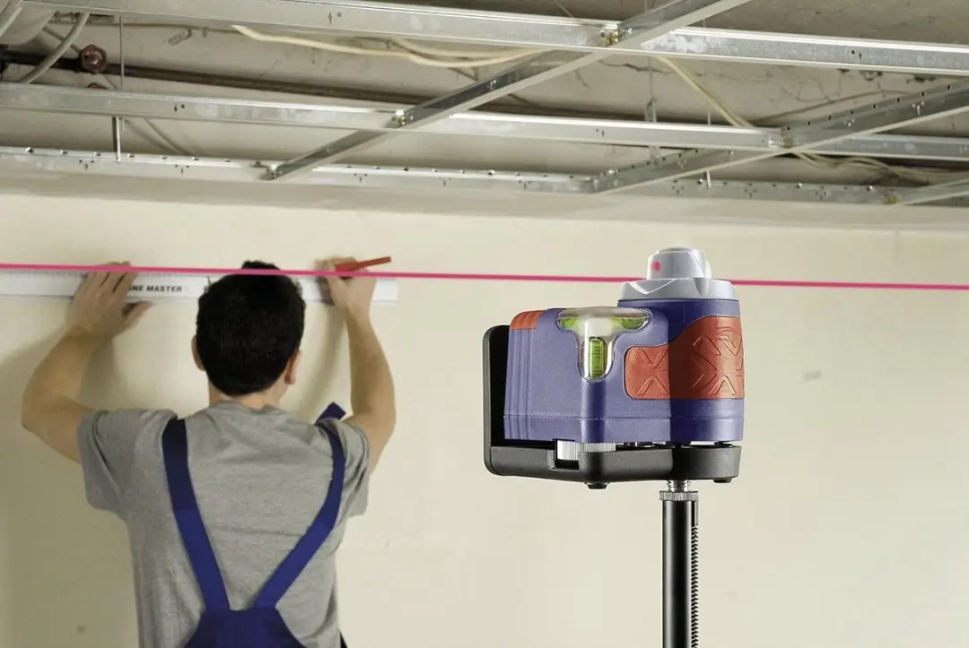 KWB Bouwstatief 155cm met Camera-adapter