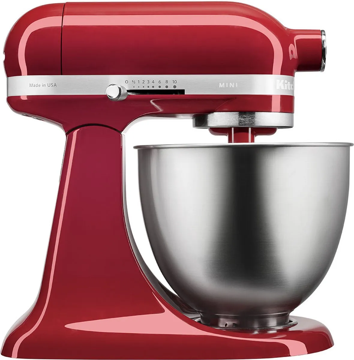 KitchenAid Mini 5KSM3311X Keukenmachine - 250W - Rood