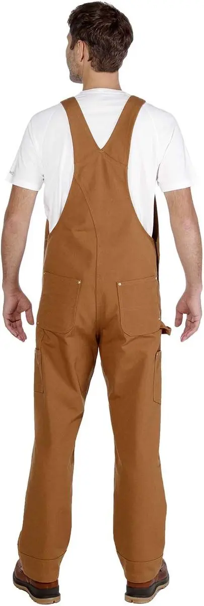 Carhartt Relaxed Fit Duck Bib Overall W34/L34 - Carhartt Brown