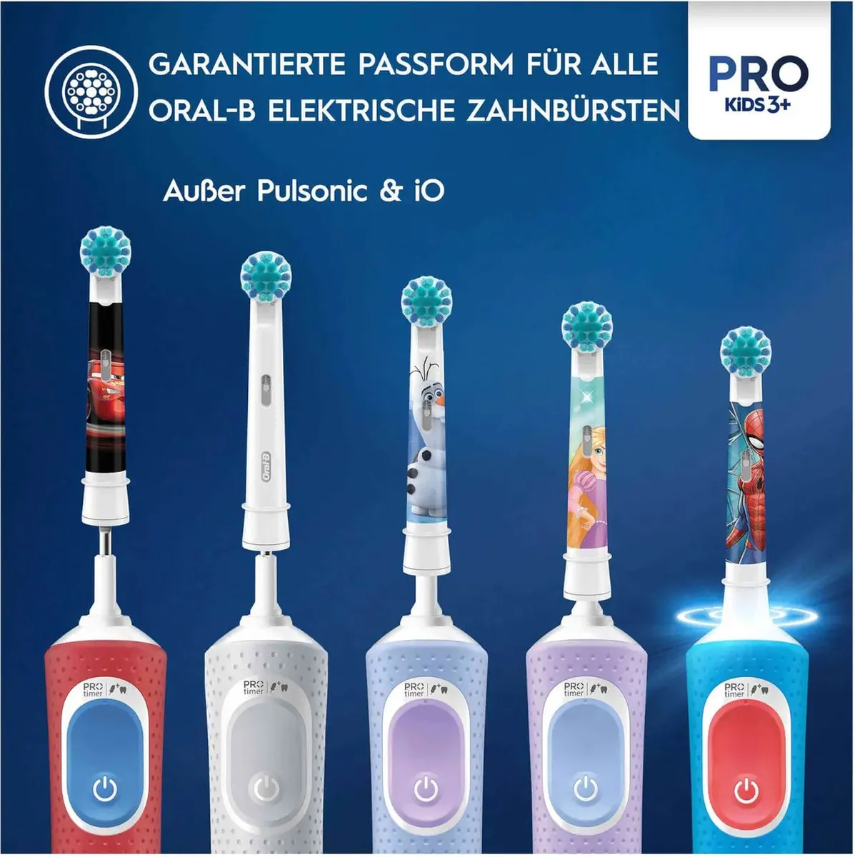 Oral-B The Ice Queen Compleet Brazen II - 4 Stuks