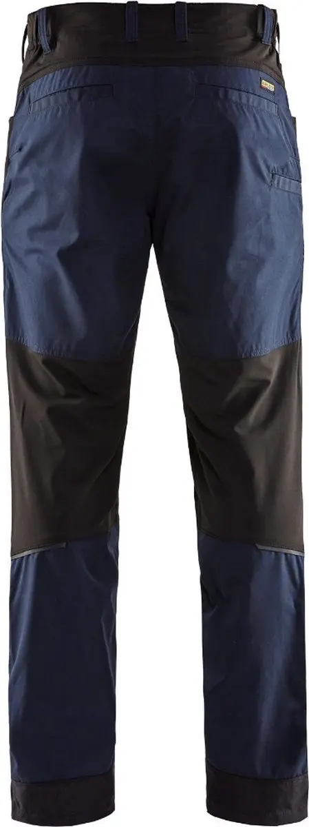 Blåkläder Service Werkbroek 1456-1845 D104 - Donker marineblauw/Zwart - afbeelding 6 van 6