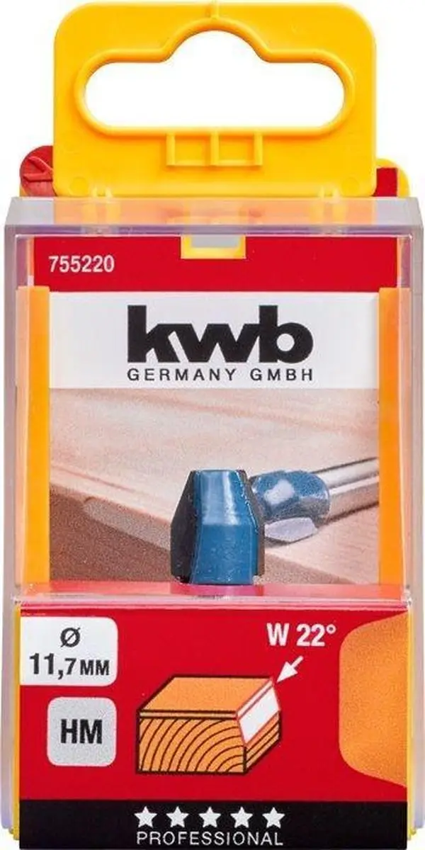 KWB Hm-Kantenfrees 11,7mm