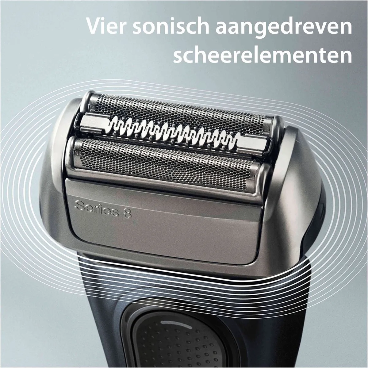 Braun Series 8 8560cc Scheerapparaat - 4 Mesjes - Zwart