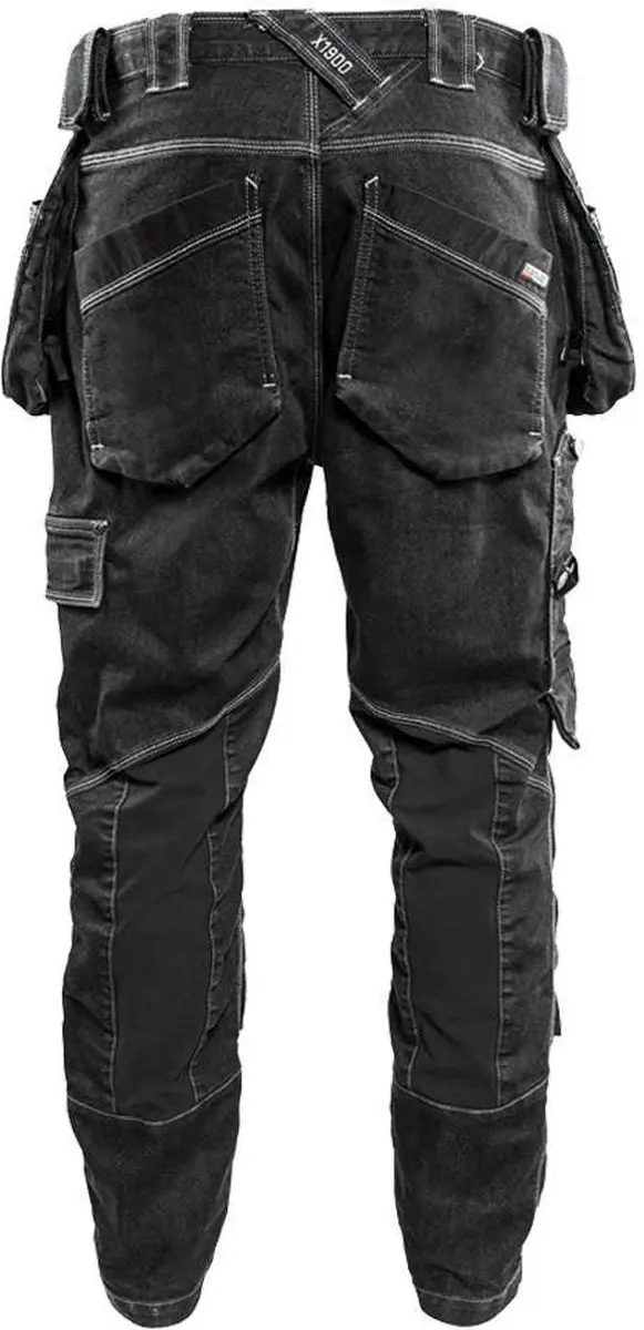 Blåkläder Werkspijkerbroek Stretch X1900 1999-1141 - 54 - Navy/Zwart