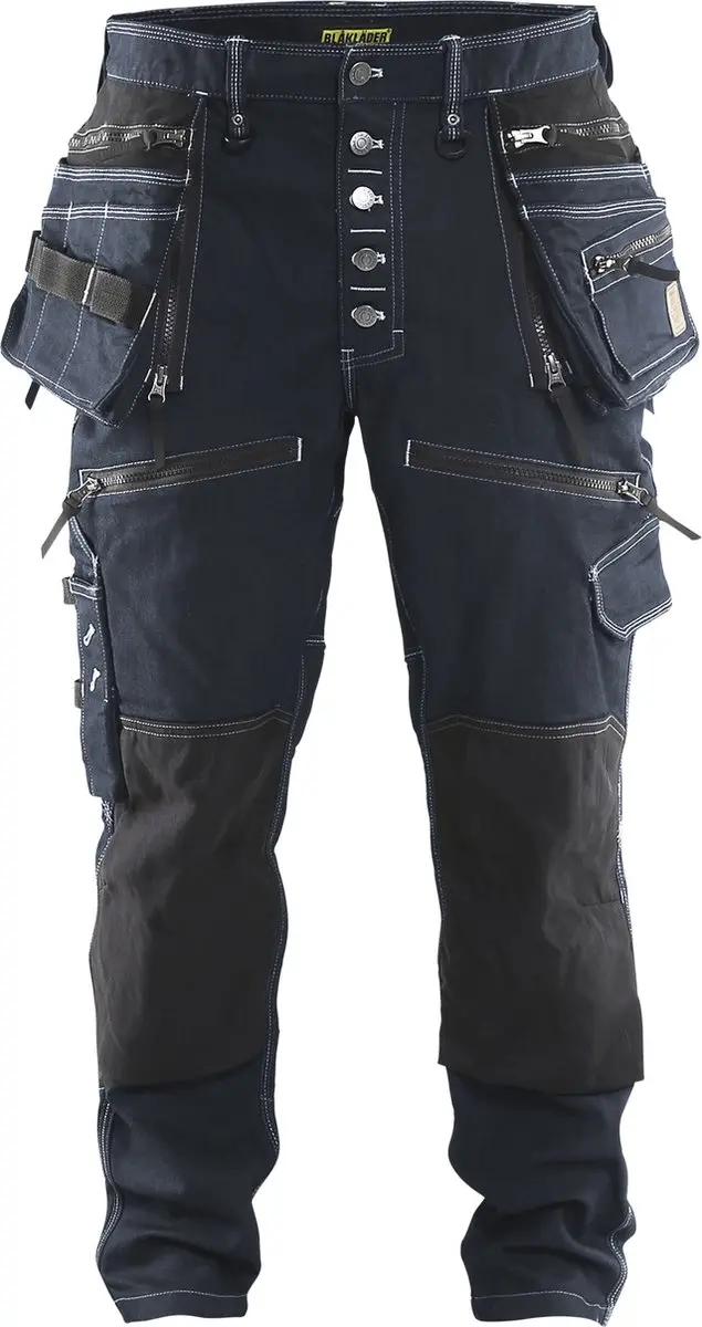 Blåkläder Werkspijkerbroek Stretch X1900 1999-1141 - 54 - Navy/Zwart