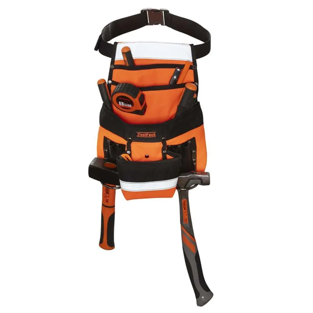 Toolpack Wise Gereedschapshouder - 6-delig - Oranje/Zwart