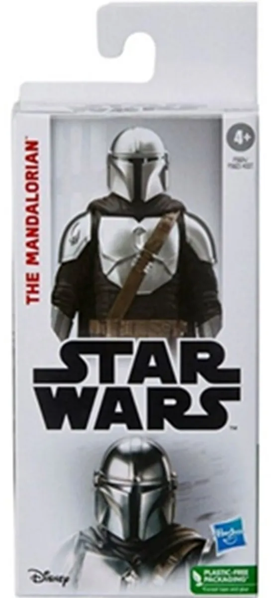 Hasbro Star Wars Mandalorian Actiefiguur 12cm - Zwart