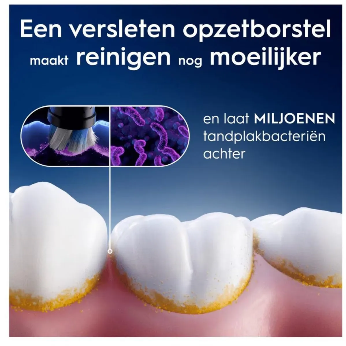 Oral-B iO Radiant White Opzetborstels - 2 Stuks