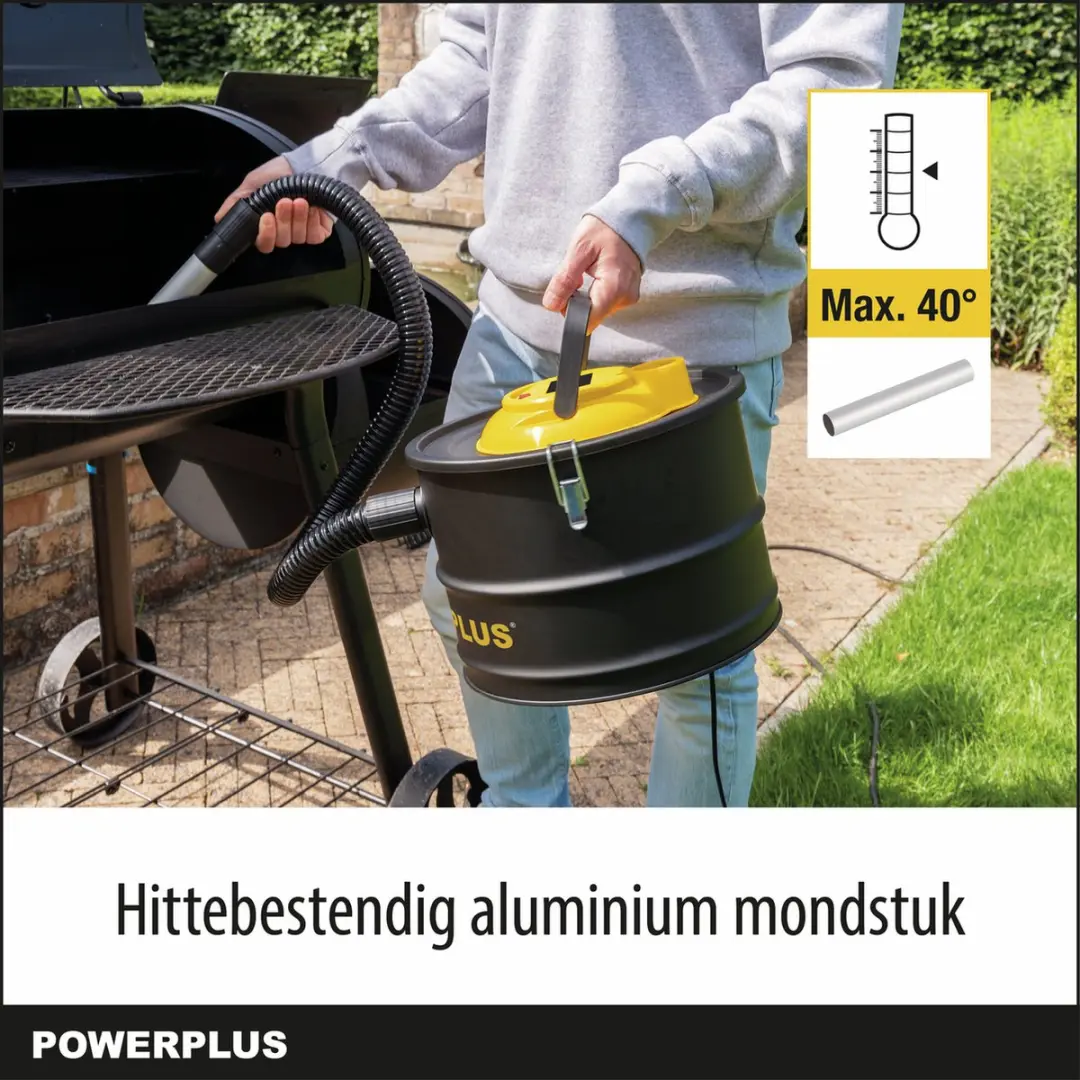Powerplus POWX3000 Aszuiger 1000W - 15L - Incl. blaasfunctie