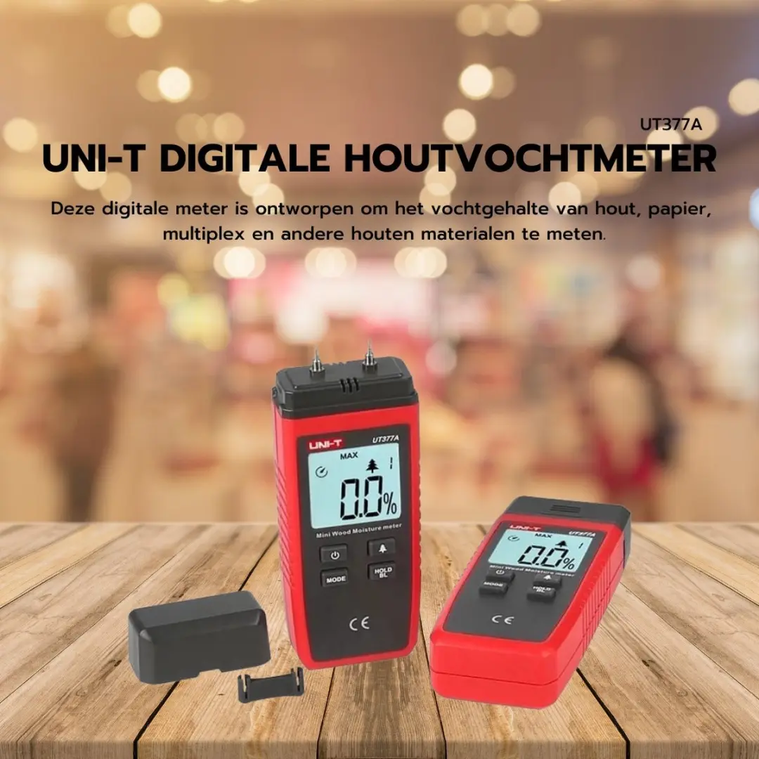UNI-T UT377A Houtvochtmeter - 2-40%