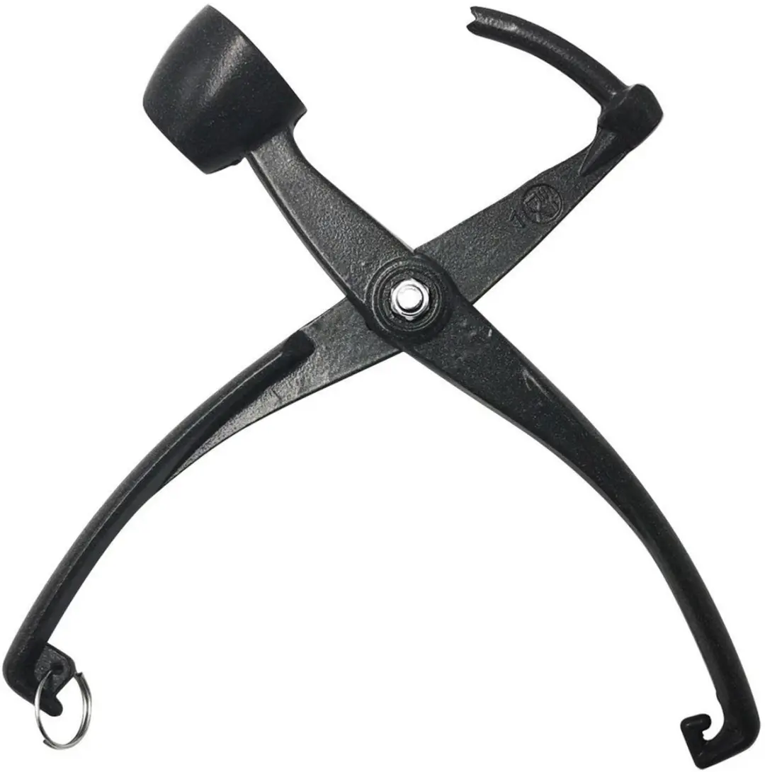 Orion Kersen- en Olijvenontpitter 18cm - Aluminium Granietlook