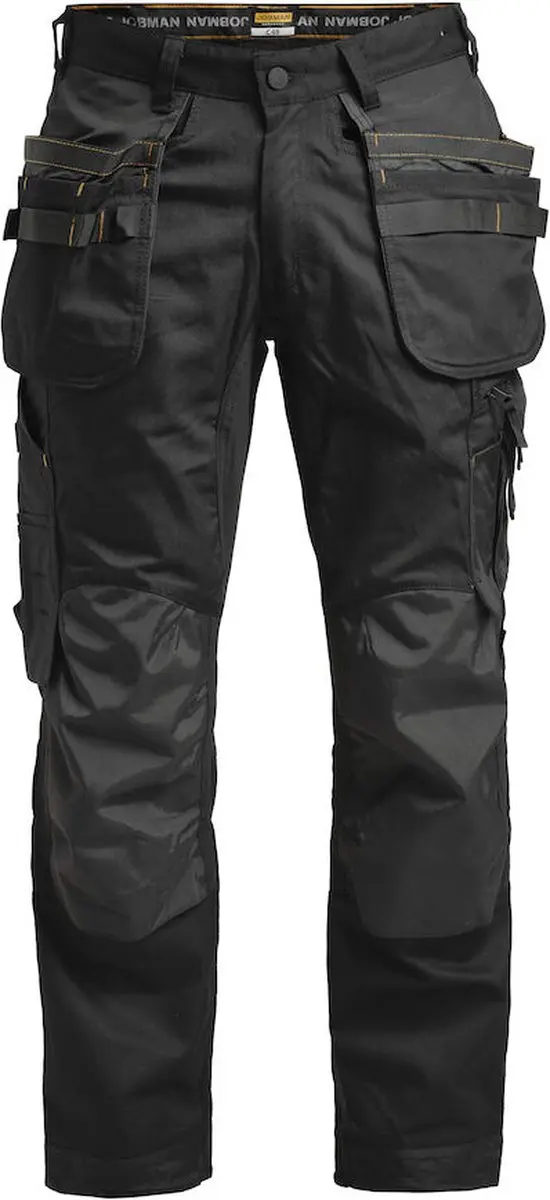 Jobman 2164 Werkbroek Stretch - Maat 48 - Zwart