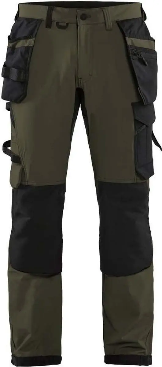 Blåkläder Werkbroek 1522-1645 - C48 - Zwart/Donkergrijs