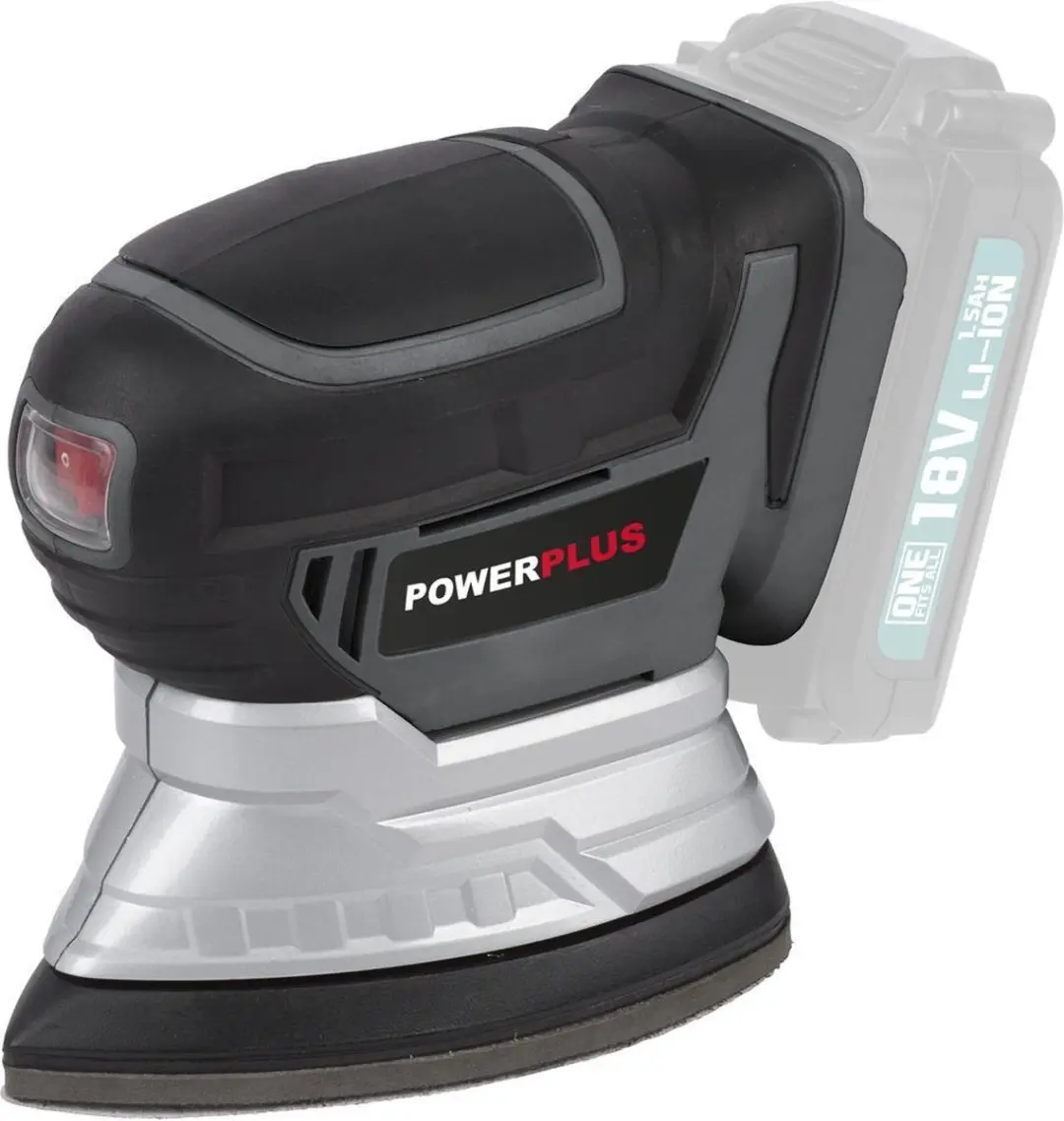 Powerplus POWEBMSS1 Handpalmschuurmachine 18V - met accu 1,5Ah