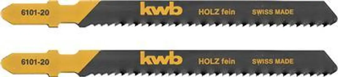 KWB Decoupeerzaagbladen Hout Fijn 610120 - 2 Stuks