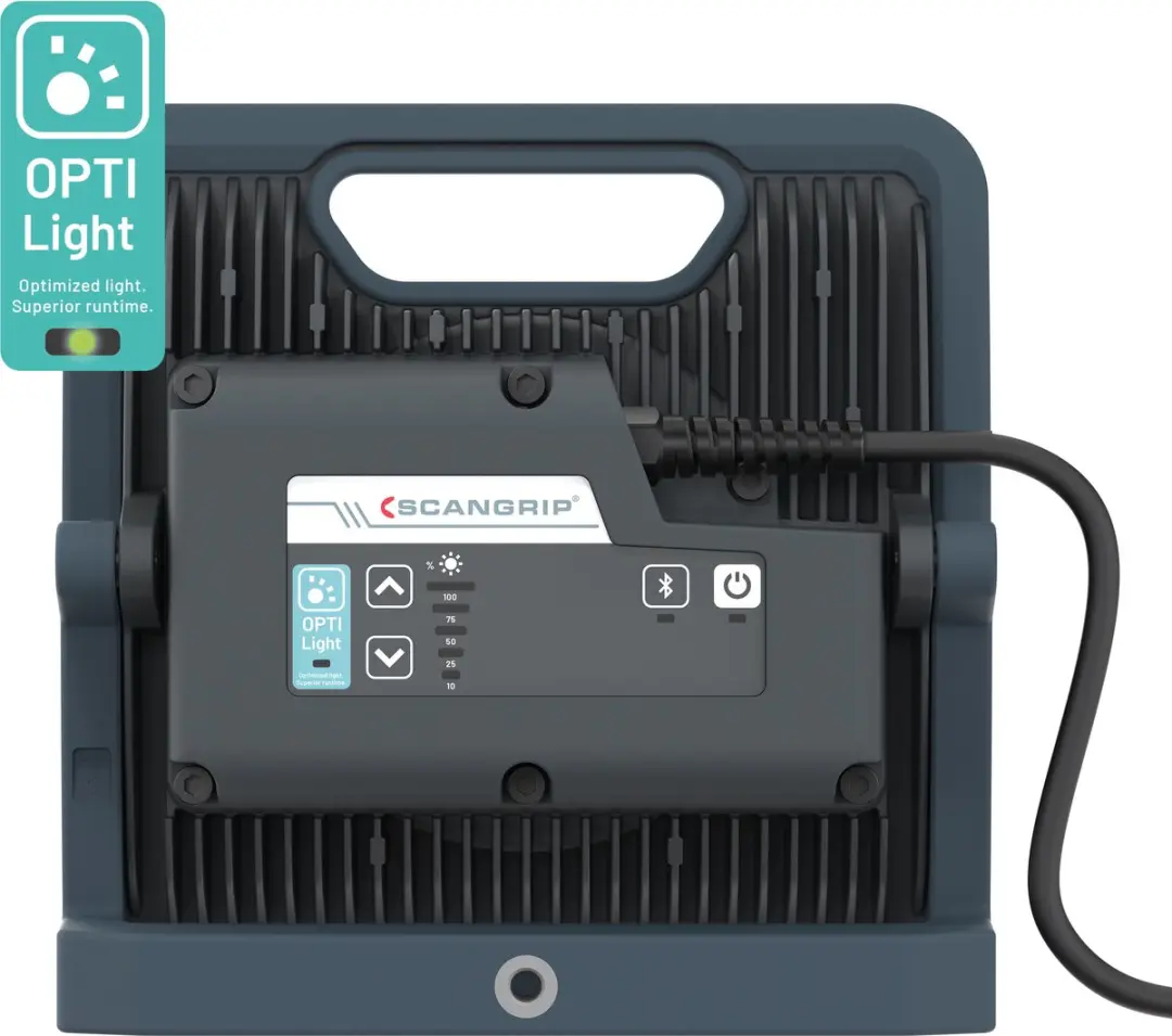 Scangrip LIFE Nova 12 LED-bouwlamp 12000 lm - 5700K - Grijs