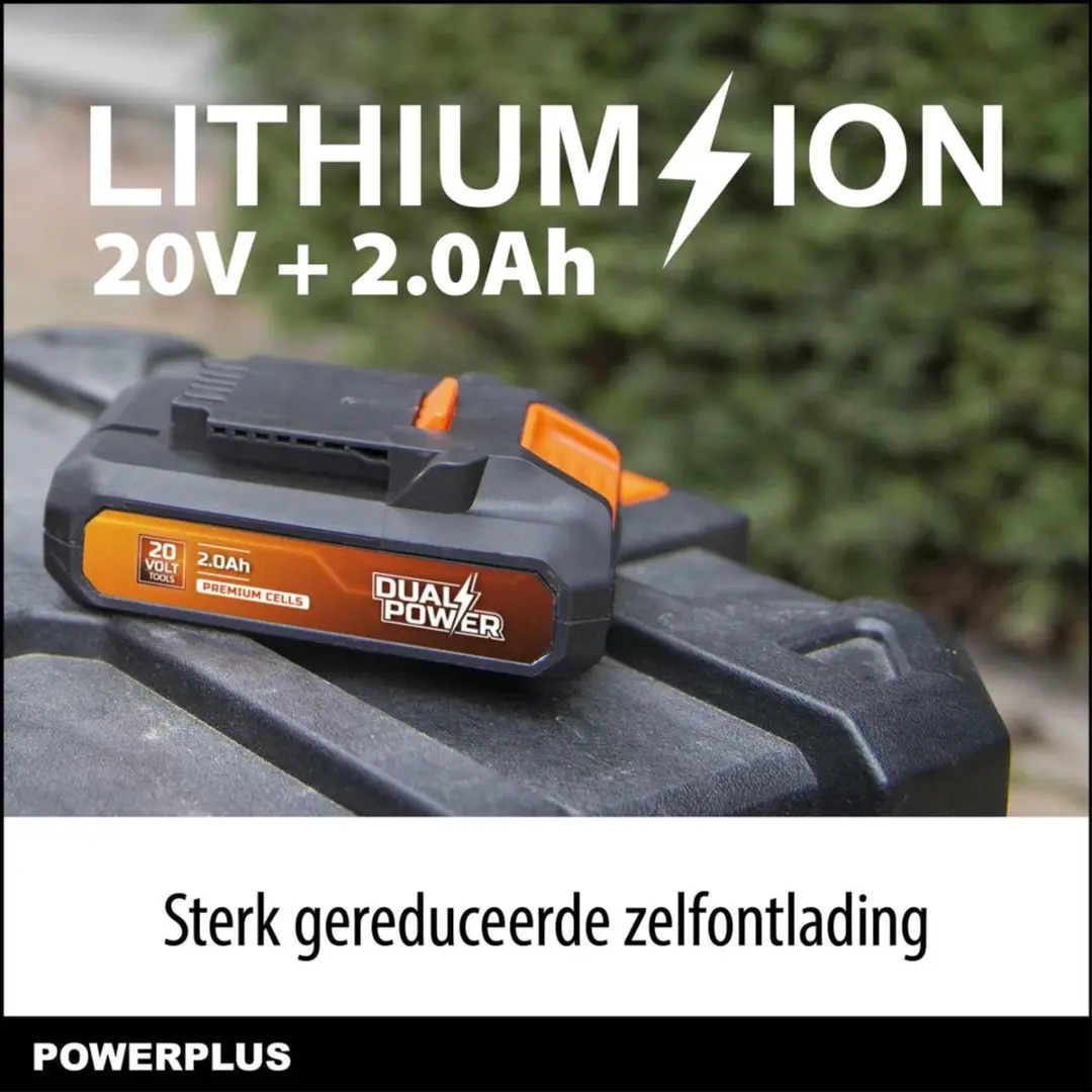 Powerplus Dual Power POWDP9021 Accu 20V 2.0Ah