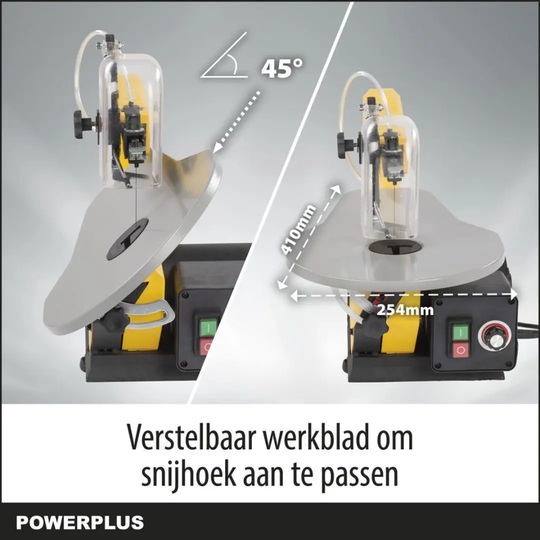 Powerplus POWX195 Elektrische Figuurzaag 120W - 2 Accus
