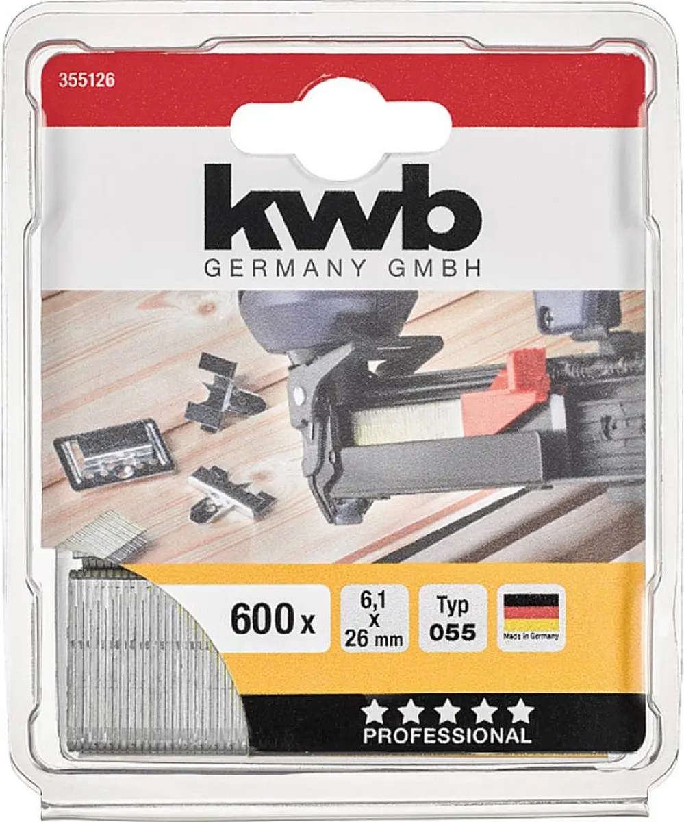 KWB Nieten Hard Type 005C - 26mm - 600 Stuks