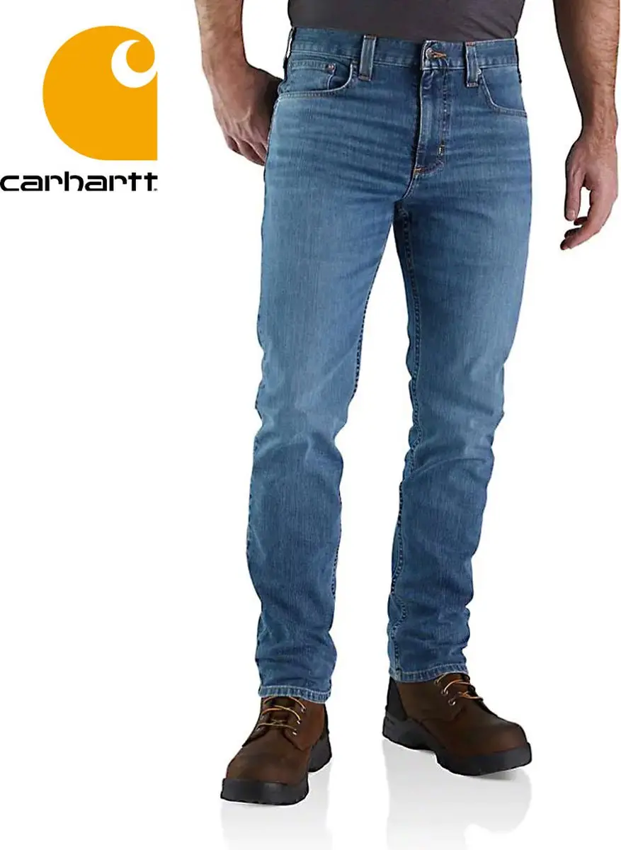 Carhartt Houghton Slim Fit 5-Pocket Jeans - Lichtblauw 32/32