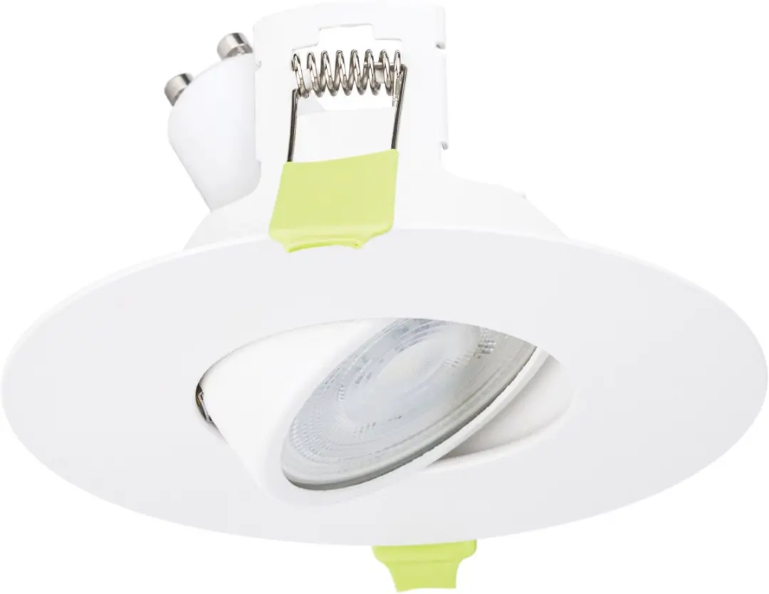 Integral Inbouwspot Wit Kantelbaar GU10 - 11cm