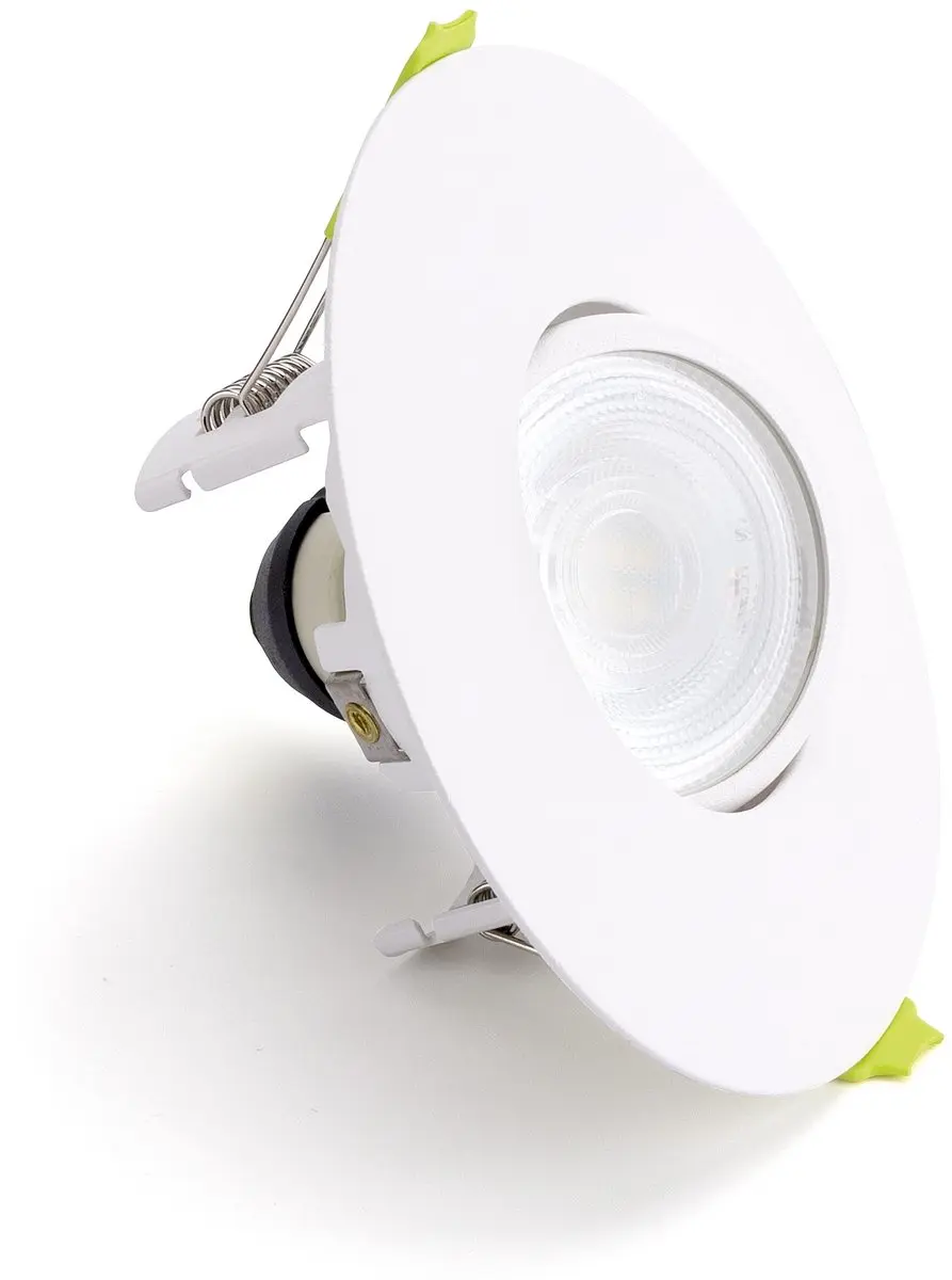 Integral Inbouwspot Wit Kantelbaar GU10 - 11cm