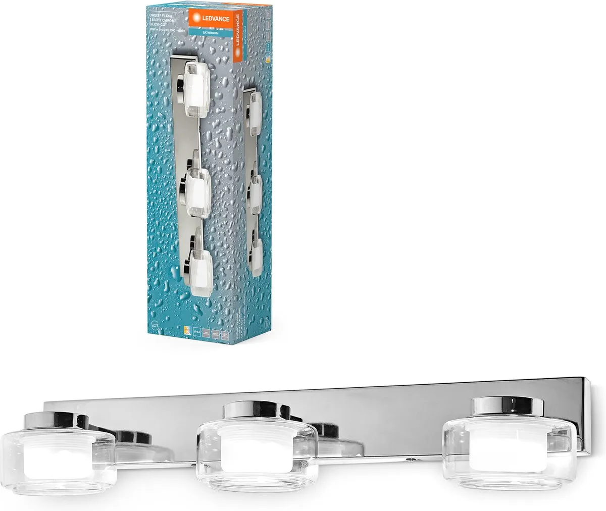 LEDVANCE Orbis Flame Wandlamp 16,5W 1050lm IP44